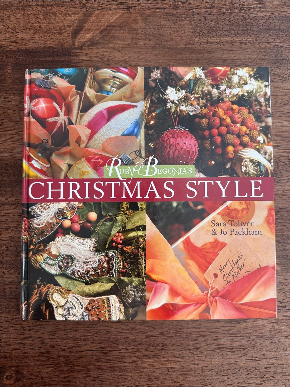 Ruby & Begonia’s Christmas style hardcover book